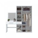 Ver imagem 3 de Guarda-Roupa Casal 3 Portas com Penteadeira Jabuticaba Yescasa