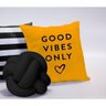 Coleção de Almofadas Mix de Estampas Good Vibes 03 Peças Casaborda - 2