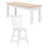 Mesa De Jantar Ditália 2bancos 2cad Ja-220+ja-225 Cor:branco Branco - 3