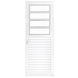 PORTA BASCULANTE L25 BRANCO 2,10 X 0,80 ESQUERDA - 1
