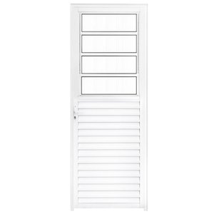 PORTA BASCULANTE L25 BRANCO 2,10 X 0,80 ESQUERDA