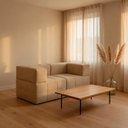 Ver imagem 3 de Sofá Modular Platinum 2 Lugares 170cm Bege Linho Bom Pastor Móveis