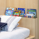 Ver imagem 5 de Cama Infantil da Linha Join com Gavetões e Cabeceira Porta Livros Quater