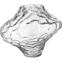 Ver imagem 1 de Vaso Decorativo Enfeite Casa Pedra Vidro 30x35x35cm Transparente