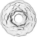 Ver imagem 2 de Vaso Decorativo Enfeite Casa Pedra Vidro 30x35x35cm Transparente