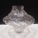 Ver imagem 6 de Vaso Decorativo Enfeite Casa Pedra Vidro 30x35x35cm Transparente