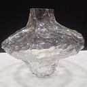 Ver imagem 4 de Vaso Decorativo Enfeite Casa Pedra Vidro 30x35x35cm Transparente