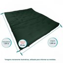 Ver imagem 6 de Sofa Cama Futon Oriental King Verde Militar Madeira Maciça Pinus Natural sem Pintura