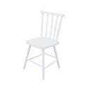 Ver imagem 5 de Jogo de Jantar Colonial Brisa Mesa 90 Cm Mel + 04 Cadeiras Brancas Rustico