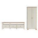 Ver imagem 2 de Conjunto 2 Peças com 1 Rack e 1 Armário Madeira Maciça Ananda CabeCasa MadeiraOriginals