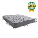 Ver imagem 1 de Colchão Queen Herval Black, 25x158x198 Cm, Bordado, Ecospuma D60