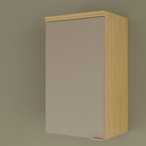 Aereo Cozinha 1 Porta 40cm Elite Yescasa Marrom/Avela