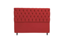 Ver imagem 3 de Kit Cabeceira com Baú Mirage Capitonê 195 cm Suede Marsala - Biselo's Decor