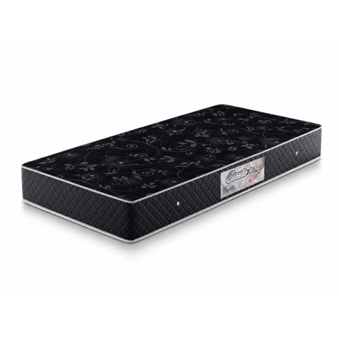 Colchão Solteiro Espuma D33-17cm de Altura - Tampo Preto