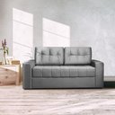 Ver imagem 2 de Sofá Cama Murilo Casal 182cm Tecido Veludo