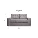 Ver imagem 4 de Sofá Cama Murilo Casal 182cm Tecido