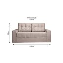 Ver imagem 4 de Sofá Cama Murilo Casal 182cm Tecido