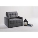 Ver imagem 3 de Sofá Cama Murilo Solteiro 100cm Tecido Veludo