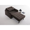 Ver imagem 4 de Sofá Cama Murilo Solteiro 100cm Tecido Veludo