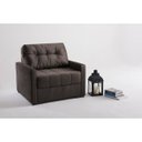 Ver imagem 3 de Sofá Cama Murilo Solteiro 100cm Tecido Veludo