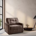 Ver imagem 2 de Sofá Cama Murilo Solteiro 100cm Tecido Veludo