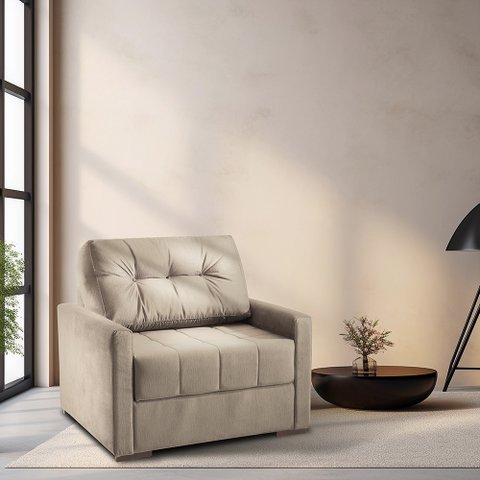 Sofá Cama Solteiro 100cm Murilo