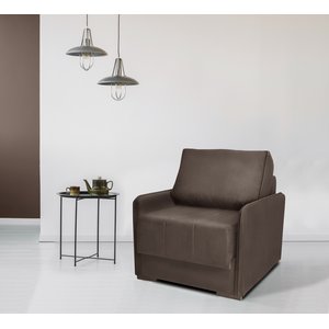 Sofá Cama Isis Solteiro 100cm Tecido Veludo