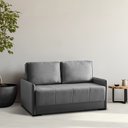 Ver imagem 2 de Sofá Cama Casal em Veludo 154cm Isis