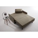 Ver imagem 4 de Sofá Cama Isis Casal 154cm Tecido Veludo Marrom