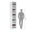 Ver imagem 6 de SAPATERIA 10 PRATELEIRAS 10 PARES M446.B (CASA, LOJA, COMÉRCIO) MUNDI MOVEIS