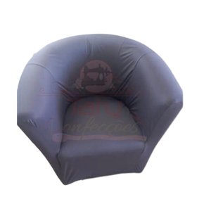 Capa Poltrona Ferradura:grafite