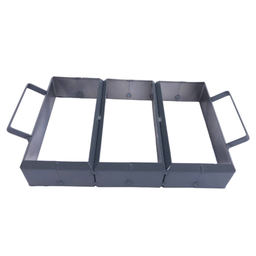 Forma Aço para Fazer Bloquete Paver Desforma Imediata no Local 20x6cm - 3