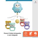 Ver imagem 4 de Mobile Musical para Berço Bebê com Controle Remoto e Funções Azul