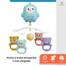 Mobile Musical para Berço Bebê com Controle Remoto e Funções Azul - 4