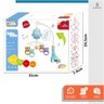 Mobile Musical para Berço Bebê com Controle Remoto e Funções Azul - 3