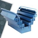 Ver imagem 4 de Caixa Ferramentas Reforçada Fercar 09R 50cm Sanfonada 7 Gavetas - Vermelha