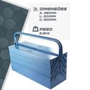 Ver imagem 6 de Caixa Ferramentas Reforçada Fercar 09R 50cm Sanfonada 7 Gavetas - Vermelha