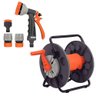Conjunto Enrolador de Mangueira Mais Pistola Esguicho para Jardim 4 Peças Tramontina - 1