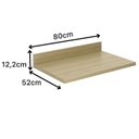 Ver imagem 2 de Tampo P/balcão de Cozinha 80cm 100% Mdf Phoenix Móvel na Caixa