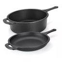 Ver imagem 2 de Panela Mineira 5l - Forno Holandês Caçarola Frigideira