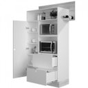 Ver imagem 4 de Paneleiro Duplo com Torre Quente 1 Porta e 2 Gavetas Divicar