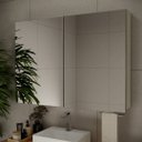 Ver imagem 1 de Espelheira de Banheiro Nature Estilare - 110cm Nude