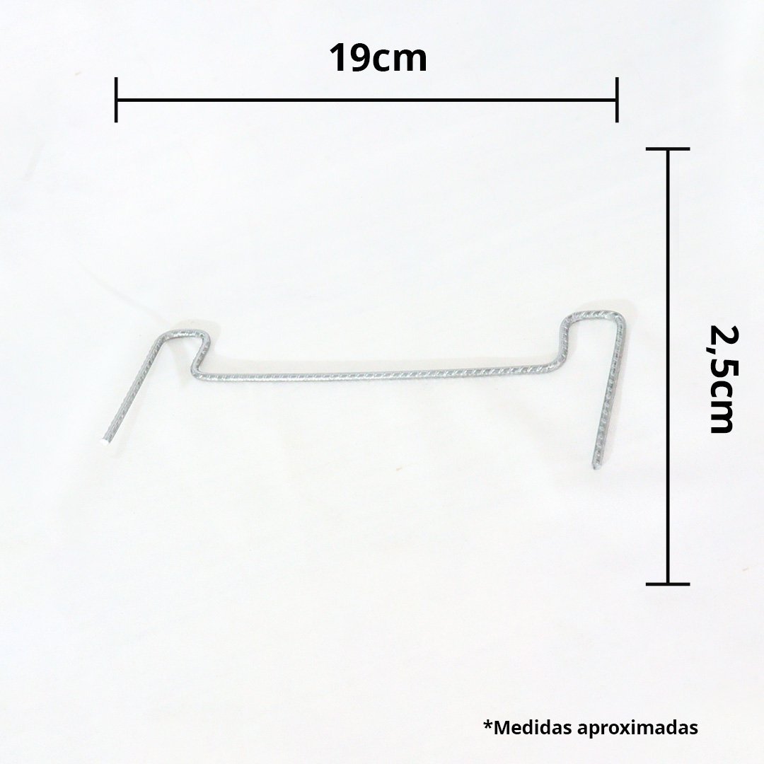 Ecogrampo Grampos para Caixaria 19,0/2,5cm - 2