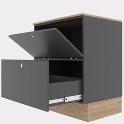 Balcão Gaveteiro para Cooktop Stella Divicar Móveis - 5