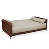 Sofá-cama 2,00 M 3 Lugares Luxury - Linho Nude Compose Whisky - 4