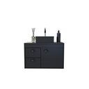 Ver imagem 6 de Gabinete Armário para Banheiro 60cm MDF com Cuba - Udine Preto