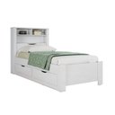 Ver imagem 1 de Cama Solteiro Invicta c/ 2 Gavetas Branco - Santos Andirá