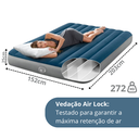 Ver imagem 6 de Colchão Inflável 2 Unidades Casal Queen Intex Dura-beam Prestige com Bomba Usb Recarregável