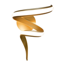 Ver imagem 7 de ARANDELA FLUIRE DOURADO (C)20CM (L)30CM (A)40CM 1X12W 3000K 720LM - ARANDELA FLUIRE DOURADO (C)20CM 