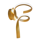 Ver imagem 2 de ARANDELA FLUIRE DOURADO (C)20CM (L)30CM (A)40CM 1X12W 3000K 720LM - ARANDELA FLUIRE DOURADO (C)20CM 